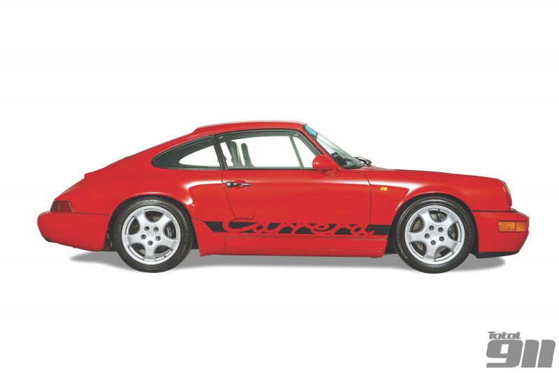 Porsche 964 RS side