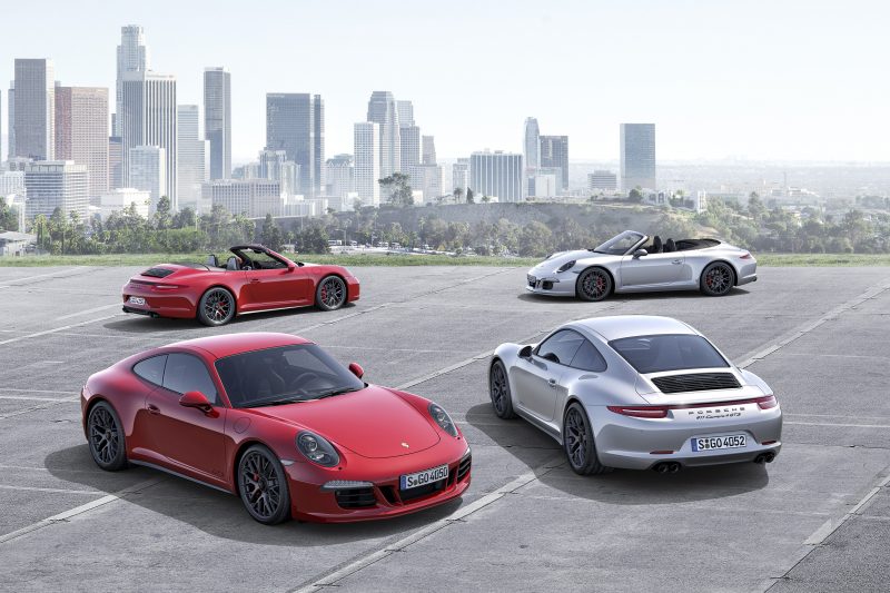 Porsche 991 Carrera GTS range