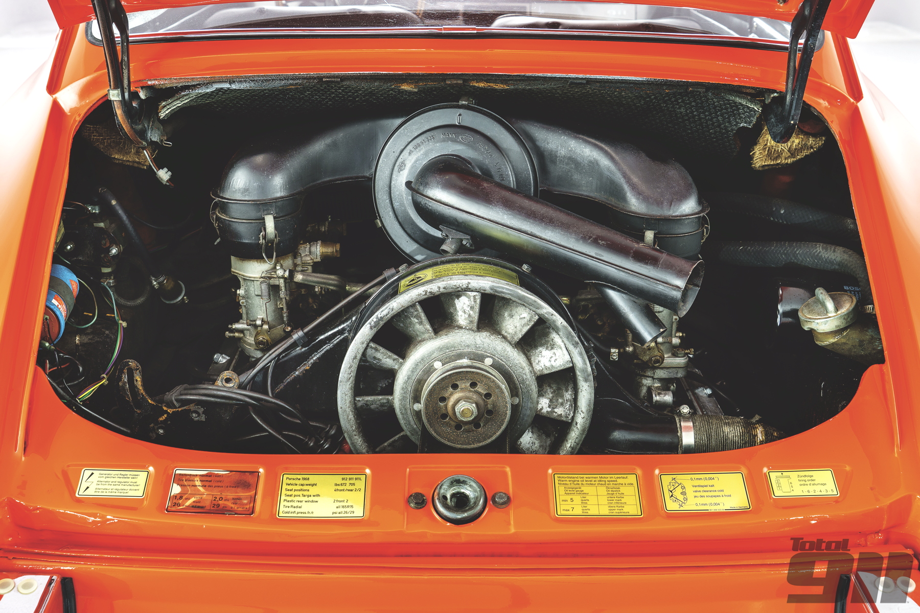 Porsche 911 Turbo S Engine