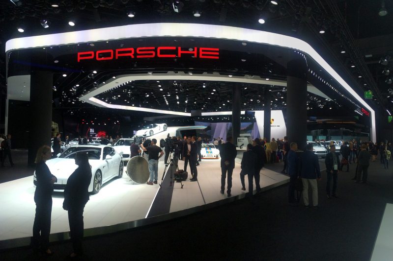 Porsche Stand Frankfurt 2015