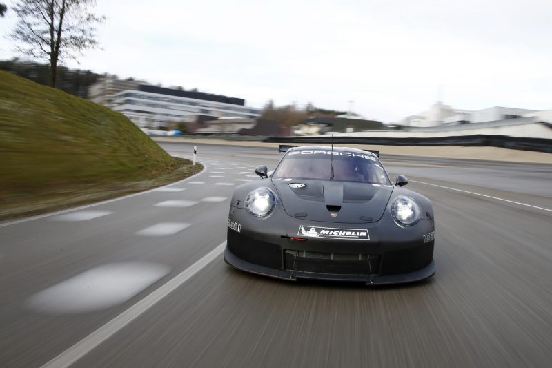2017 Porsche GTE rolling